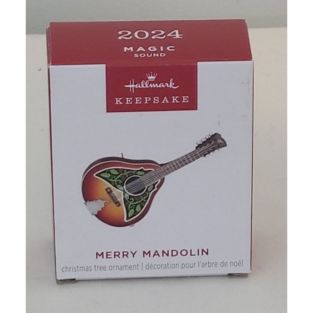 MERRY MANDOLIN - 2024 Hallmark Keepsake Miniature Ornament - MAGIC - NEW - Picture 6 of 11